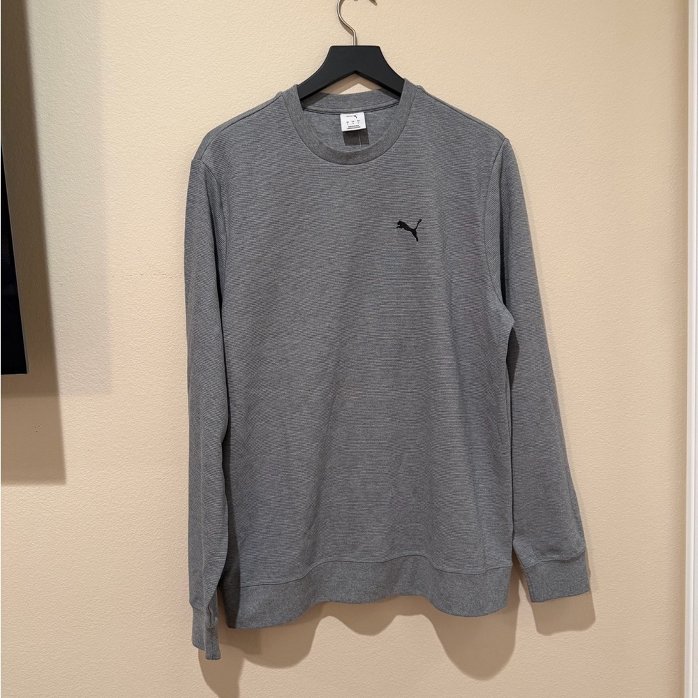 NWT Puma Charcoal Gray Crewneck Sweatshirt
